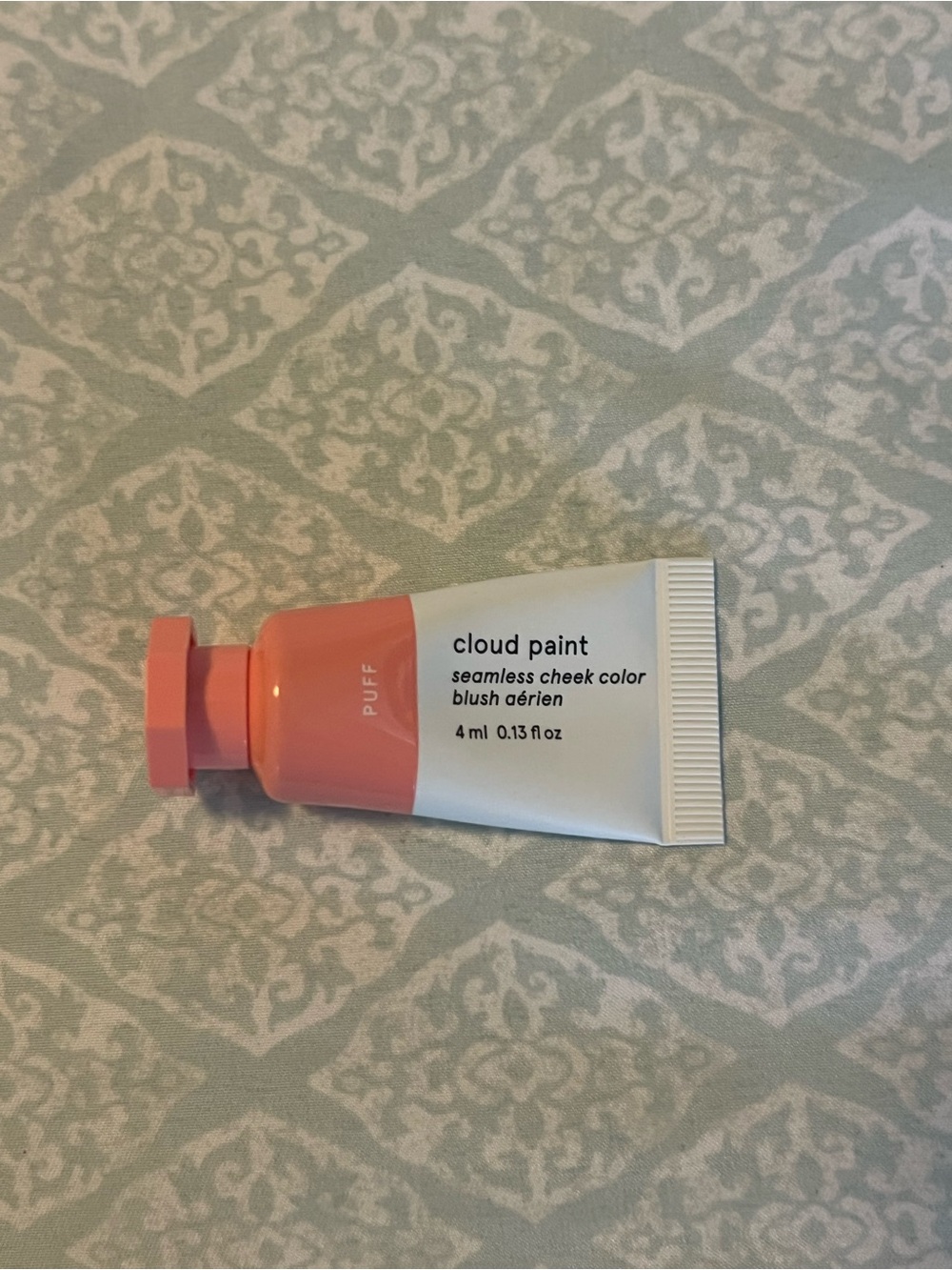 Glossier Cloud Paint Puff - Peach Pink Cheek Tint